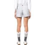 Шорты Gingham Check THOM BROWNE, белый - фото 5