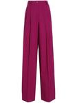 Dolce & Gabbana брюки широкого кроя, розовый - фото