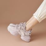 Кроссовки BOERDIQI Chunky Sneakers Women's Low-top, бежевый - фото 39