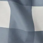 Постельное белье Primera «Basic Percale» в современном клетчатом дизайне, синий/белый - фото 4