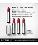Помада GIVENCHY Le Rouge Sheer Velvet, Nr. 17, 3.4g - фото 4