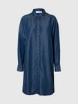 Платье-рубашка SELECTED Chambray, темно-синий - фото