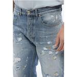 Синие хлопковые джинсы Деним John Richmond, Blue - фото 3