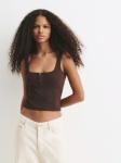 Топ Pull&Bear Pull&Bear , Brown - фото 2