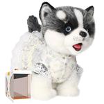 Плюшевая игрушка милый хаски, высота 33 см CU MATE C - фото