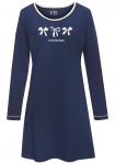 Ночная рубашка VIVANCE, темно-синий - фото