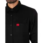 Рубашка HUGO Egrin 10261043, черный - фото 5