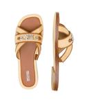 Шлепанцы Michael Kors TIFFANIE, коричневый - фото 4