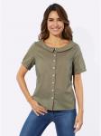 Блузка Sieh an!, хаки - фото