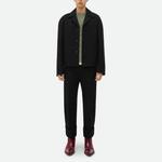 Куртка мужская черная Bottega Veneta, черный - фото 2