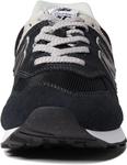 Кроссовки 574 Core New Balance, цвет Black/White - фото 6