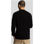 Джемпер Lyle & Scott хлопковый, черный - фото 2