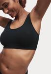 Бюстье Marks & Spencer 3PK SEAMLESS NON WIRED CROP, Black - фото 3