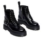 Ботинки Dr. Martens 1460 Quad Harness Platform Boots 'Black' - фото 2