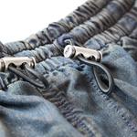 Брюки Diesel Relaxed Drawstring Denim Pants, Blue - фото 3