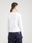 Лонгслив TOPSHOP EVERYDAY, White - фото 4