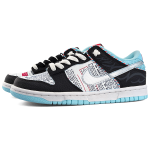 Кроссовки Nike Dunk Skateboarding Shoes Women's Low-top White, цвет American newspapers - фото