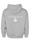 Толстовка с капюшоном TOP GUN, серый - фото