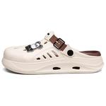 Клоги унисекс NB CROSS, 2455-33 Бежево-коричневый - фото 2