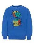Толстовка с принтом в виде кубиков BOBO CHOSES, синий - фото