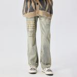 Джинсы унисекс Xinyinsu, желтый - фото 3