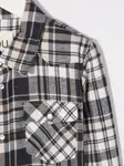 Рубашка в клетку Douuod Kids, нейтральный - фото 3