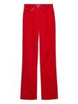 Prada вельветовые брюки, красный - фото