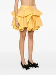 Юбка миди с оборками Viktor & Rolf, желтый - фото 3