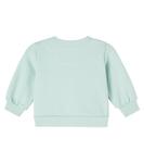 Хлопковая толстовка с принтом Baby Walk Tinycottons, синий - фото 2