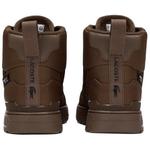 Мужские кроссовки Lifestyle High-Top Brown Lacoste - фото 4