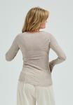 Топ Seamless Basic ELVIRA, Desert Melange/Beige - фото 3