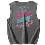 Футболка-майка унисекс WARRIOR, серая - фото 6