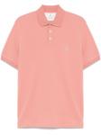 Brunello Cucinelli рубашка поло с логотипом, розовый - фото