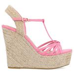 Босоножки Yara на танкетке и платформе Journee, розовый - фото 3