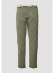 Брюки чинос в цвете 7369_оливковый зеленый s.Oliver - фото