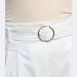 Шорты свободного кроя Marella, белый - фото 4