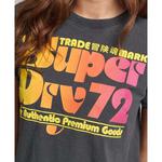 Футболка Superdry 70´S Retro Font Graphic, черный - фото 3