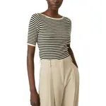 Футболка Regular женская WEEKEND MaxMara, коричневый - фото 4