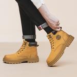 Kuding Ботинки Martin Unisex Earth Yellow Gray Sand Green - фото 3