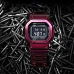 Часы Casio G-Shock Full Metal GMW-B5000 Series, арт. GMW-B5000RD-4PRT, красный - фото 5