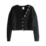 Кардиган Vetements Fancy Button Mini Cardigan, Black - фото 2