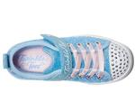 Кроссовки SKECHERS KIDS Twinkle Sparks - Sequin Party, Light Blue/Multi - фото 2