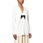 Кардиган женский Burberry, белый - фото 4