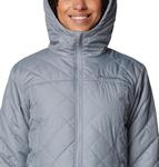 Columbia Womens Copper Crest II длинная куртка, Tradewinds Grey - фото 4