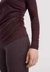 Топ Hessnatur Long sleeved top, Schwarzbeere/Black - фото 4