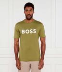 Футболка тибурт 354 Regular fit Boss, зеленый - фото