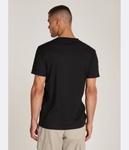 Футболка мужская Calvin Klein Jeans в рубчик, черный - фото 2