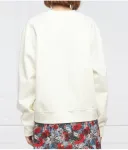 Толстовка Relaxed fit The Kooples, белый - фото 4