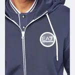 Толстовка обычного кроя Ea7, синий - фото 3