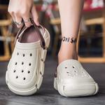 Сабо унисекс Caritesport, черный/оранжевый - фото 5